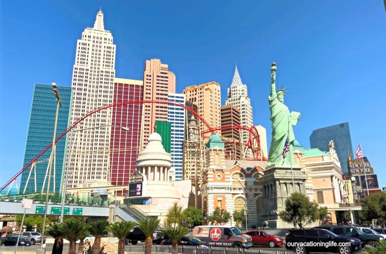 New York New York hotel and casino in Las Vegas