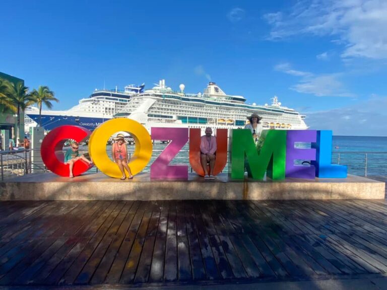 the port of Cozumel