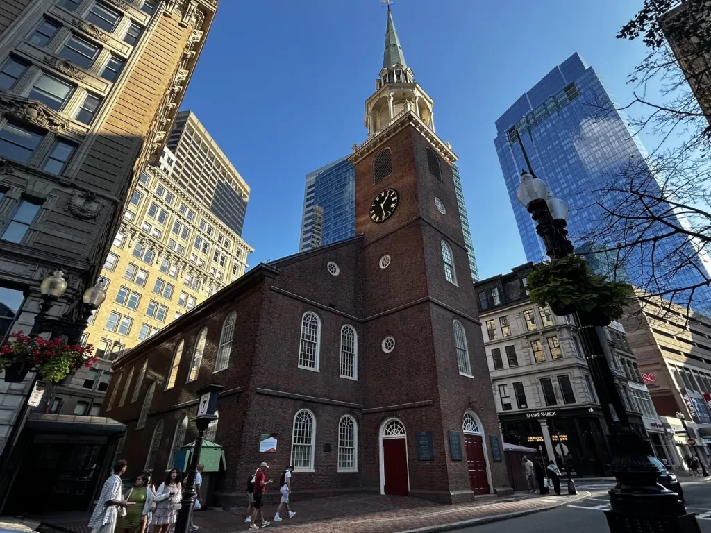 The Old South Meeting House in Boston