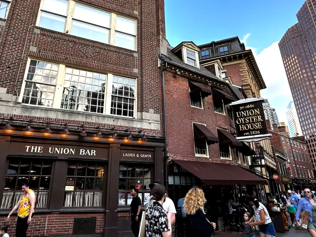 The Union Oyster House restaurant in Boston