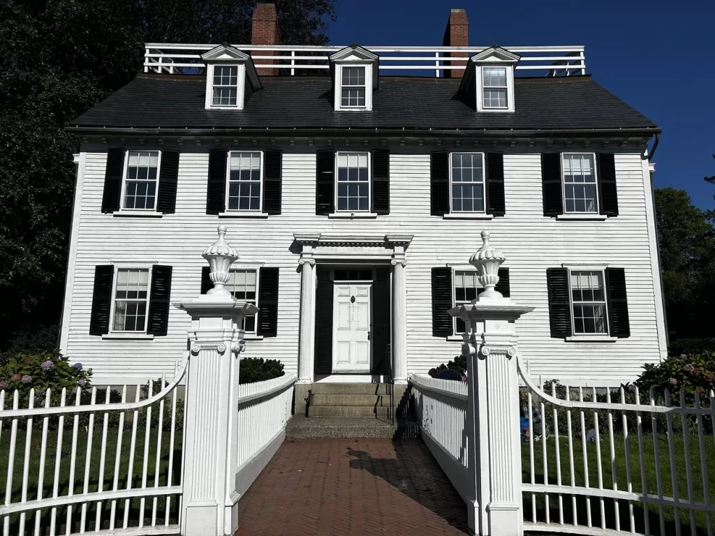 the ropes mansion is a popular stop on Salem witch tours