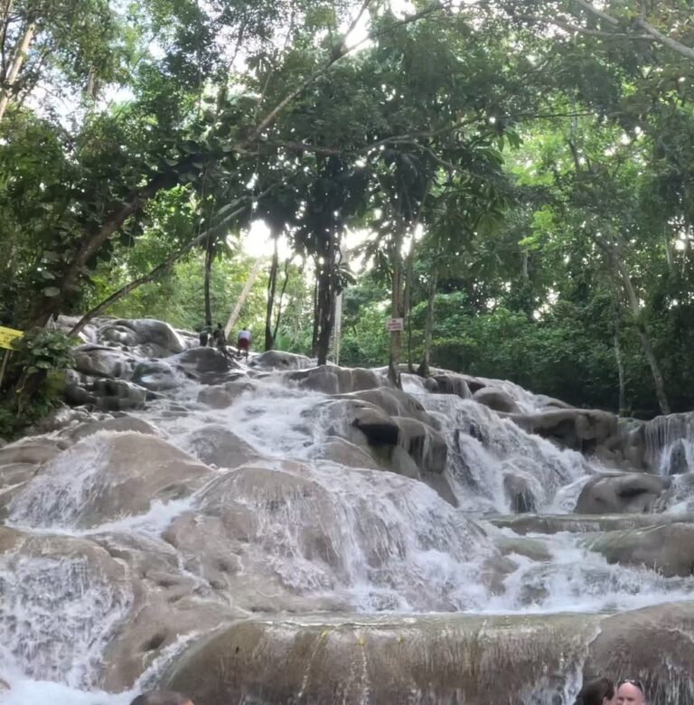 Dunn's River Falls in Jamaica